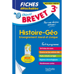 Histoire géo, enseignement moral et civique, 3e - tout le programme : nouveau brevet (Broché)