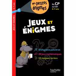 ISBN Jeux et énigmes Du CP au CE1 - Cahier de vacances 2022, Éducatif, Français, 96 pages