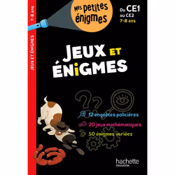 ISBN Jeux et énigmes Du CE1 au CE2 - Cahier de vacances 2022, Éducatif, Français, 96 pages