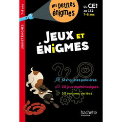 Jeux et énigmes Du CE1 au CE2 - Cahier de vacances 2023 (Broché)