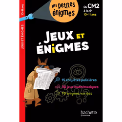 ISBN Jeux et énigmes Du CM2 à la 6e - Cahier de vacances 2022, Éducatif, Français, 128 pages