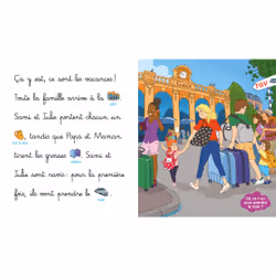 Les histoires de P'tit Sami Maternelle (3-5 ans) : Sami et Julie prennent le train (Broché)