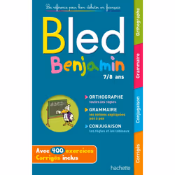 ISBN BLED Benjamin 7-8 ans, Éducatif, Français, 160 pages