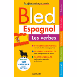 ISBN Bled Espagnol Les verbes, Éducatif, Français, 288 pages