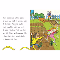 Sami et Julie CP Niveau 3 : Sami et Julie jardinent (Broché)