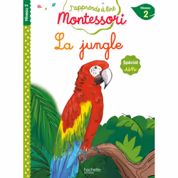 ISBN La jungle (son UN), niveau 2 - J'apprends à lire Montessori, Éducatif, Français, 32 pages