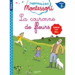 ISBN La couronne de fleurs niveau 3 - J'apprends à lire Montessori, Éducatif, Français, 32 pages