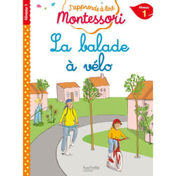 La balade à vélo niveau 1 - J'apprends à lire Montessori (Poche)
