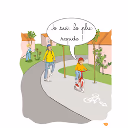 La balade à vélo niveau 1 - J'apprends à lire Montessori (Poche)