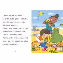 Sami et Julie CP Niveau 3 : Opération mer propre ! (Broché) - Vue supplémentaire 2