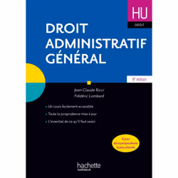 ISBN Droit administratif (HU Droit), Éducatif, Français, 320 pages