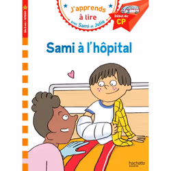 ISBN Sami et Julie CP Niveau 1 Sami à l'hôpital, Éducatif, Français, 32 pages