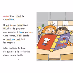 Sami et Julie- Spécial DYS (dyslexie) Sami et Julie font des crêpes (Broché)