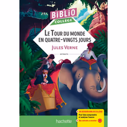 ISBN BiblioCollège Le Tour du monde en 80 jours (J Verne), Éducatif, Français, 176 pages