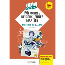 BiblioLycée - Mémoires de deux jeunes mariées, Balzac - BAC 2024 - Parcours : Raison et sentiment (Poche)
