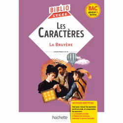 ISBN BiblioLycée - Les Caractères, La Bruyère - BAC 2024, Éducatif, Français, 320 pages