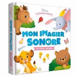 Imagier Sonore - DISNEY BABY - Mon Imagier Sonore - Bébés animaux - Illustré - Sons intégrés