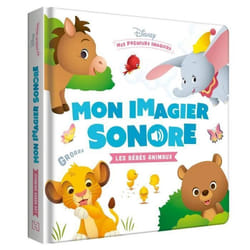 Imagier Sonore - DISNEY BABY - Mon Imagier Sonore - Bébés animaux - Illustré - Sons intégrés