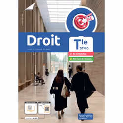 ISBN Objectif Bac Droit Term STMG (détachable) - Ed. 2023, Éducatif, Français, 208 pages