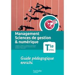 Objectif Bac Management, Sciences de gestion et numérique  Term STMG - Guide pédagogique -  Ed. 2023 (Broché)