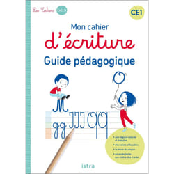 Mon cahier d'écriture CE1 - Guide pédagogique