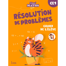 ISBN Mouv' Maths - Cahier de résolution de problèmes CE1 - Ed. 2023, Éducatif, Français, 64 pages