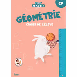 ISBN Mouv' Maths - Cahier de géométrie CP - Ed. 2023, Éducatif, Français, 52 pages
