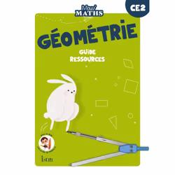 ISBN Mouv' Maths - Cahier de géométrie CE2 - Guide ressources - Ed. 2023, Éducatif, Français, 120 pages