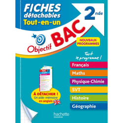 Objectif BAC Fiches détachables Tout-en-un 2nde (Broché)