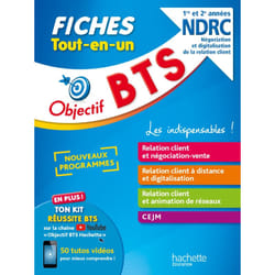 Objectif BTS NDRC -  Fiches Tout-en-un (Broché)
