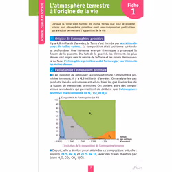 Objectif BAC Fiches détachables Enseignement scientifique Terminale (Broché)