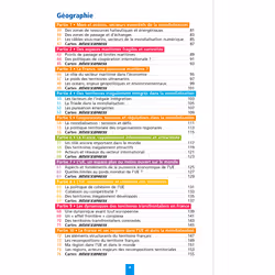 Objectif BAC Fiches détachables Histoire-Géographie TRONC COMMUN Terminale (Broché)