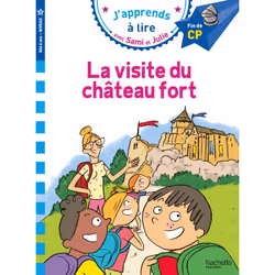 ISBN Sami et Julie CP Niveau 3 La visite du château fort, Éducatif, Français, 32 pages
