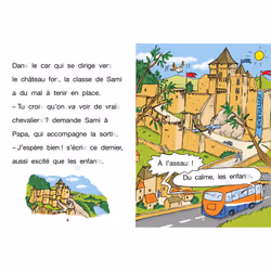 Sami et Julie CP Niveau 3 La visite du château fort (Broché)
