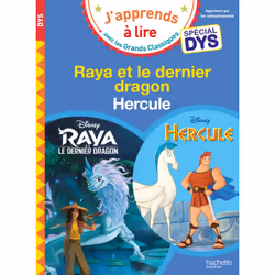 ISBN Disney - Spécial DYS (dyslexie) Raya/ Hercule, Éducatif, Français, 64 pages