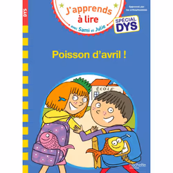 ISBN Sami et Julie- Spécial DYS (dyslexie) Poisson d'avril, Éducatif, Français, 32 pages