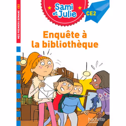 ISBN Sami et Julie Roman CE2 Enquête à la bibliothèque, Éducatif, Français, 64 pages
