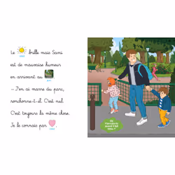 Les histoires de P'tit Sami Maternelle (3-5 ans) : Sami et Julie au parc (Broché)