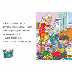 Sami et Julie CP Niveau 3 Sami et Julie en classe de mer (Broché)