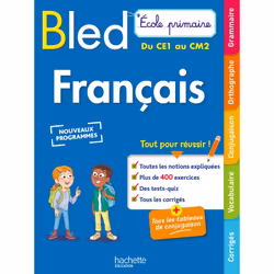 ISBN Bled Ecole primaire Français du CE1 au CM2, Éducatif, Français, 272 pages