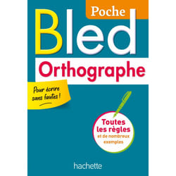 Bled Poche Orthographe (Poche)