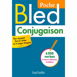ISBN Bled Poche Conjugaison, Éducatif, Français, 160 pages