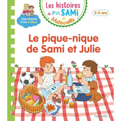 Les histoires de P'tit Sami Maternelle (3-5 ans) : Le pique-nique de Sami et Julie (Broché)