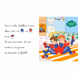 Les histoires de P'tit Sami Maternelle (3-5 ans) : Sami et Julie aiment le foot ! (Broché)