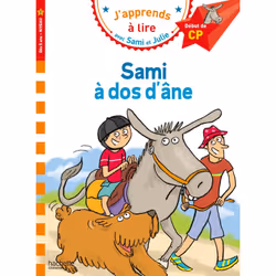 ISBN Sami et Julie CP Niveau 1 Sami à dos d'âne, Éducatif, Français, 32 pages
