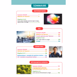 Objectif BAC Ma compil' de spécialités Maths et SES + Grand Oral + option Maths expertes (Broché)