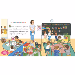 Sami et Julie Maternelle - Mon livre puzzle - Une journée à l'école