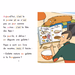 Sami et Julie- Spécial DYS (dyslexie) La galette des rois (Broché)