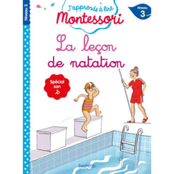 La leçon de natation - J'apprends à lire Montessori (Broché)
