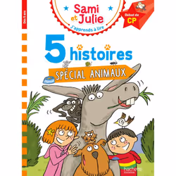 ISBN Sami et Julie Début de CP 5 histoires Spécial animaux, Éducatif, Français, 160 pages